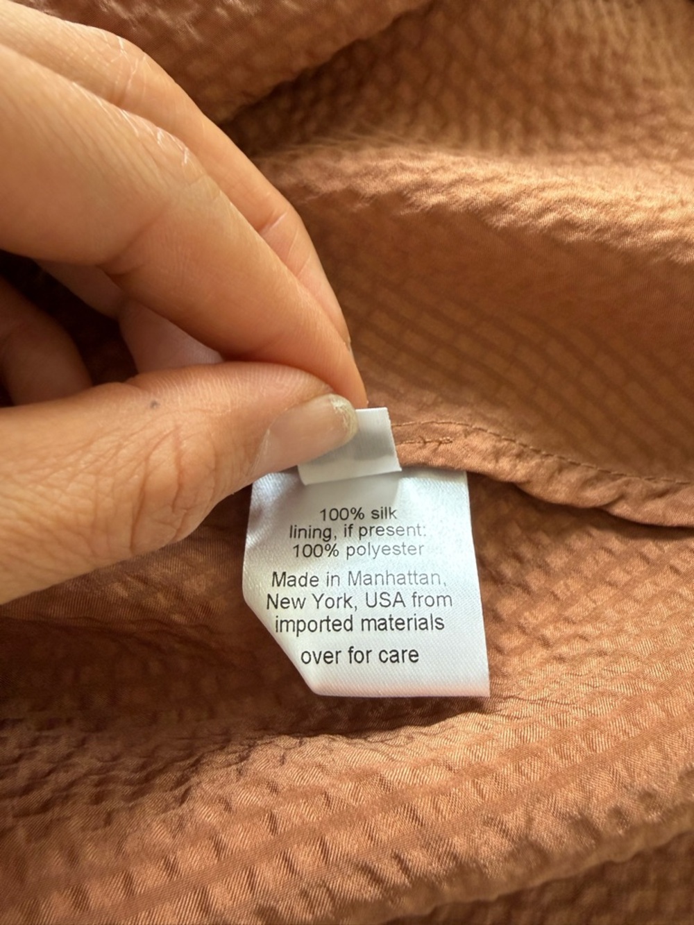 Rachel Comey Hammered Silk Granger Dress in Desert - Picture 4 of 5